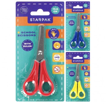 NOŻYCZKI MET 130 LEWORECZ Z MIAR STK B C A'24 288