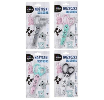 NOŻYCZKI Z FIGURKĄ W ETUI KIDEA 0563