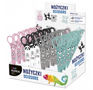 NOŻYCZKI Z FIGURKĄ W ETUI KIDEA D A'24 0570