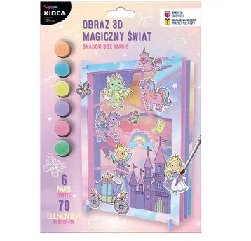 OBRAZ 3D MAGICZNY ŚWIAT KIDEA 8718