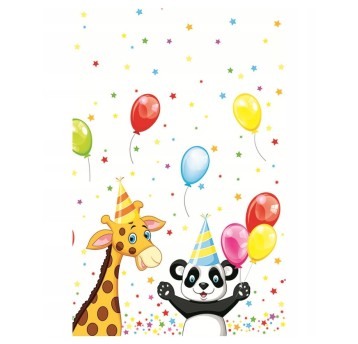 OBRUS PAPIEROWY DAISY 120X180CM 012701