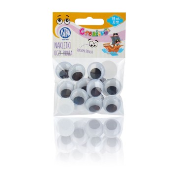 OCZY SAMOPRZYLEPNE 20MM OCZY PIRATA 7309 A'48