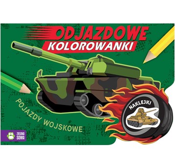 Odjazdowe kolorowanki. Pojazdy wojskowe NW 8597