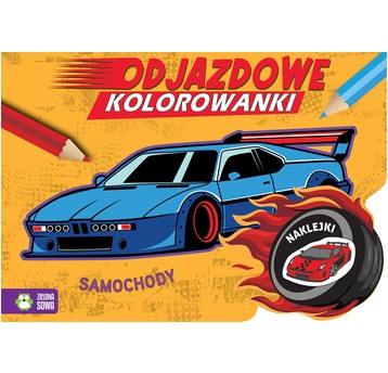 Odjazdowe kolorowanki. Samochody NW 8627