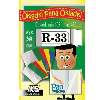 OKŁADKA KSIĄZKOWA REGULOWANA R-33 (10) 1338 A'30