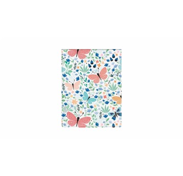 OKŁADKA NA DOKUM UCZNIA PION Z NADRUK BUTTERFLIES