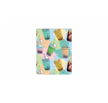 OKŁADKA NA DOKUMEN UCZNIA PION Z NADRUK BUBBLE TEA