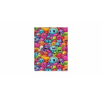 OKŁADKA NA DOKUMENT UCZNIA PION Z NADRUK MONSTERS