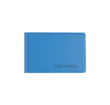 OKŁADKA NA DOKUMENTY MAŁE SKY NIEBIESKI A'10