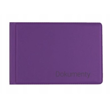 OKŁADKA NA DOKUMENTY MAŁE VIOLET A'6