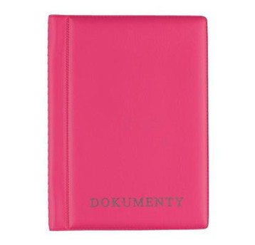 OKŁADKA NA DOKUMENTY MINI PINK 0292 A'6