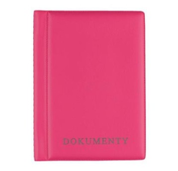 OKŁADKA NA DOKUMENTY MINI PINK 0292 A'6