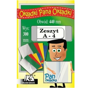 OKŁADKA NA ZESZYT A4 (10) IKS 4049 A'30