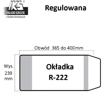 OKŁADKA REGULOWANA R-222 (25) 2221 A'12
