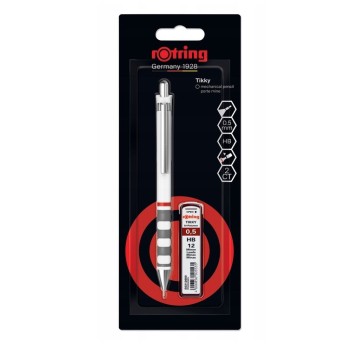 OŁÓWEK AUTOMAT. ROTRING TIKKY Z GUMKĄ 0,5MM 2511