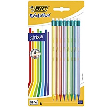 OŁÓWEK BIC EVOLUTION STRIPES 646 HB A'12 8189