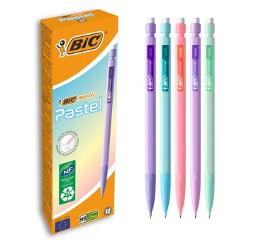 OŁÓWEK BIC MATIC PASTEL 0,7 (12) 4540