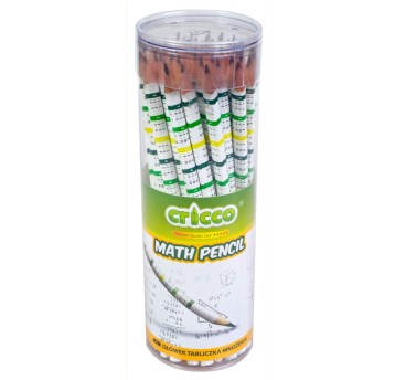 OŁÓWEK CRICCO TABLICZKA MNOŻENIA CR316AX A"50