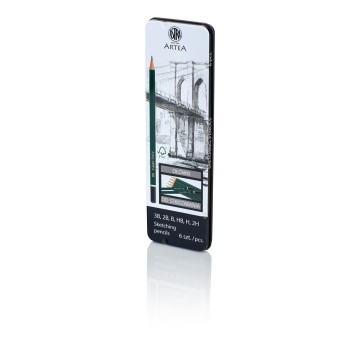 OŁÓWEK DO SZKICOWANIA 6SZT 3B-2H 206118001