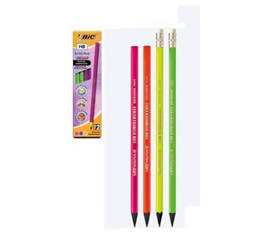 OŁÓWEK EVOLUTION FLUO BEZ GUMKI (12) 6182