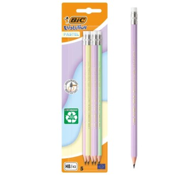 OŁÓWEK EVOLUTION GRAPH PASTEL GUM (5) 7715