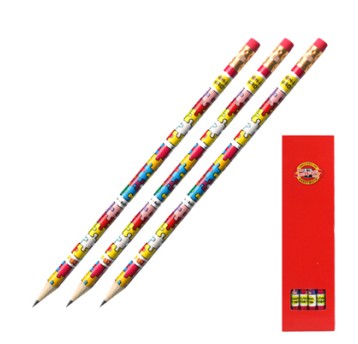 OŁÓWEK GRAFITOWY 1231 PUZZLE Z GUMKĄ 5078 A'12