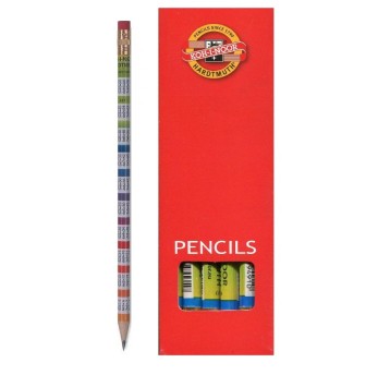 OŁÓWEK GRAFITOWY 1231 TAB. MNOŻENIA Z GUM A'12