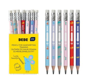 OŁÓWEK JUMBO DO NAUKI PISANIA BEBE KIDS 7526 A'36