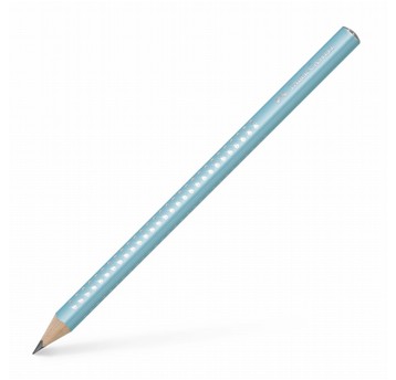 OŁÓWEK JUMBO SPARKLE PEARL TURKUSOWY FABER-CAST