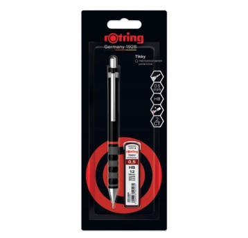 OŁÓWEK ROT TIKKY BLK MP CC 0.5/LEADS 0.5MM HB BL2