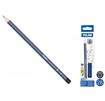 OŁÓWEK TRÓJKĄTNY MILAN 2B A'12 3982