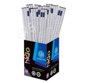 Ołówki z czarnego drewna HB ASTRAPE HOLO 1343 A'48