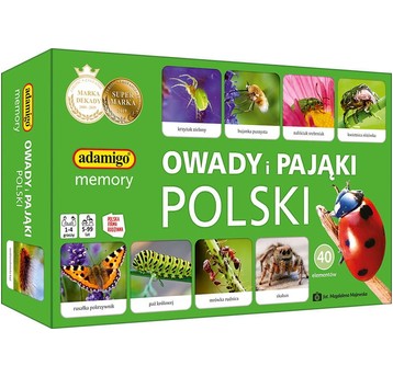 OWADY I PAJĄKI POLSKI ADAMIGO MEMORY 7868