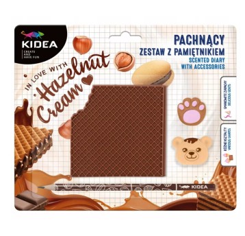 PACHNĄCY PAMIĘTNIK Z AKCESORIA WAFELEK 6981