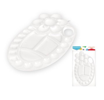 PALETA DO FARB OWAL KWIATEK BIAŁA STK PBH12 3913