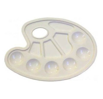 PALETA MALARSKA 17x23 CM PLASTIKOWA 8724