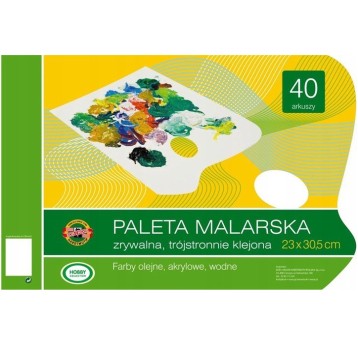 PALETA PAPIEROWA ZRYWALNA 23 X 30,5 CM 40ARK. 9028