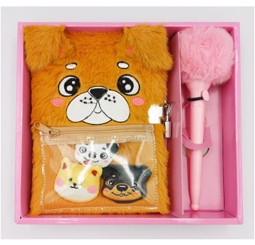 PAMIĘTNIK PIESEK Z DŁUGOPISEM 9490