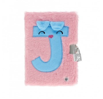 PAMIĘTNIK PLUSZ PINK STK 5852