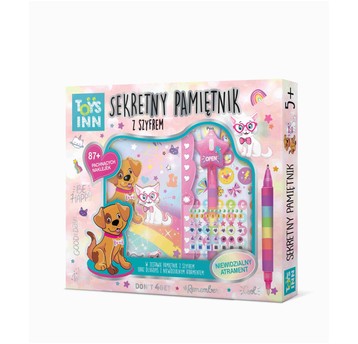 PAMIĘTNIK SECRET MESSAGE PETS 7649