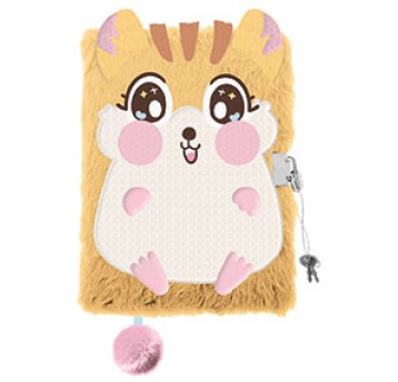 PAMIĘTNIK Z KŁÓDKĄ 3D WŁOCHACZ A5 96K MY LITTLE F