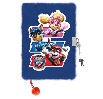 PAMIĘTNIK Z KŁÓDKĄ 3D WŁOCHACZ A5 PSI PATROL 1082