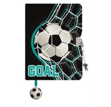 PAMIĘTNIK Z KŁÓDKĄ A5/96K GOAL 5072