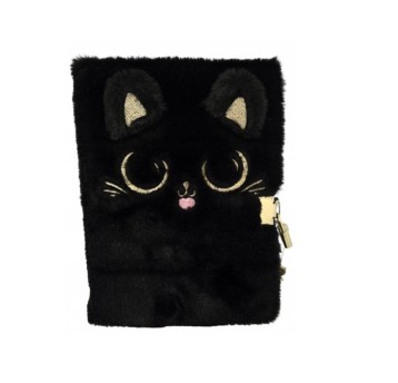 Pamiętnik z kłódką ASTRAPAP FLUFFY KITTY A5 96k, b