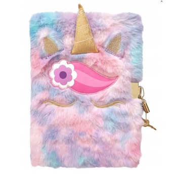 Pamiętnik z kłódką ASTRAPAP FLUFFY UNICORN A5 96k,