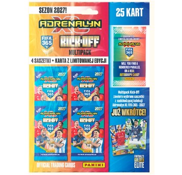 PANINI FIFA 365 ADRENALYN XL 2027 MULTIPACK KIC...