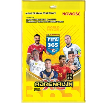 PANINI FIFA ADRENALYN XL 2026 MEGAZESTAW STARTOWY