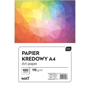 PAPIER KREDOWY A4/100K MAT 115G 2938