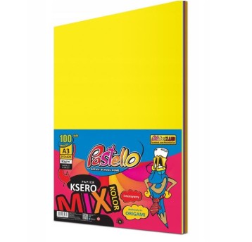 PAPIER KSERO A3 80G 100K MIX 5 9772