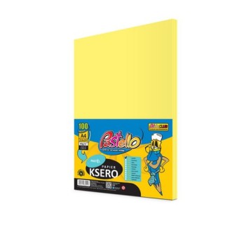 PAPIER KSERO A4 100K IT160 JASNY ŻÓŁTY 2057